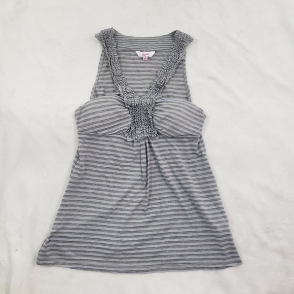 Candie's Tops - 💋3/$20 SALE!💋 Candie's Striped Ruffles Top
